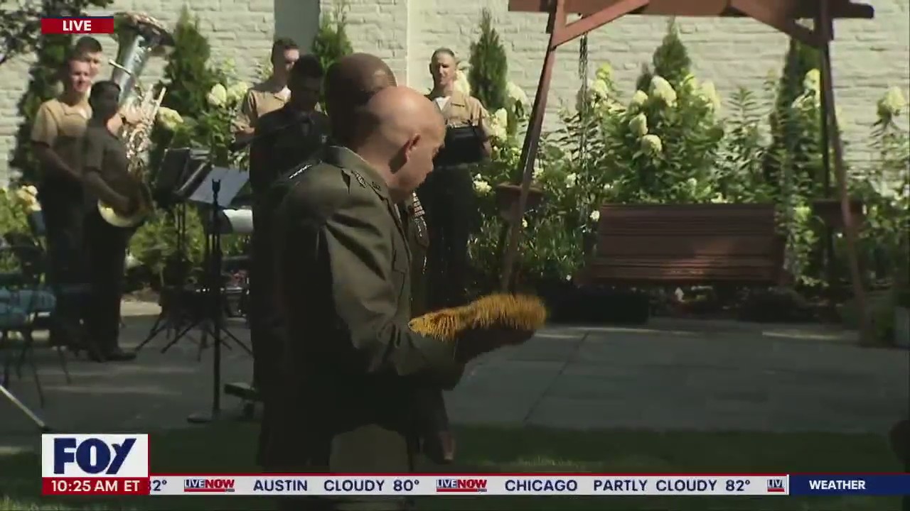 Watch: Michael E. Langley honored as U.S. military's first Black four-star general