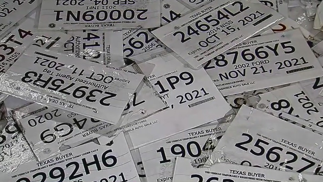 PREVIOUS COVERAGE: Fake paper tags costing Harris County $80 million
