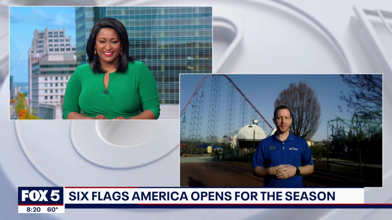 Six Flags America opens