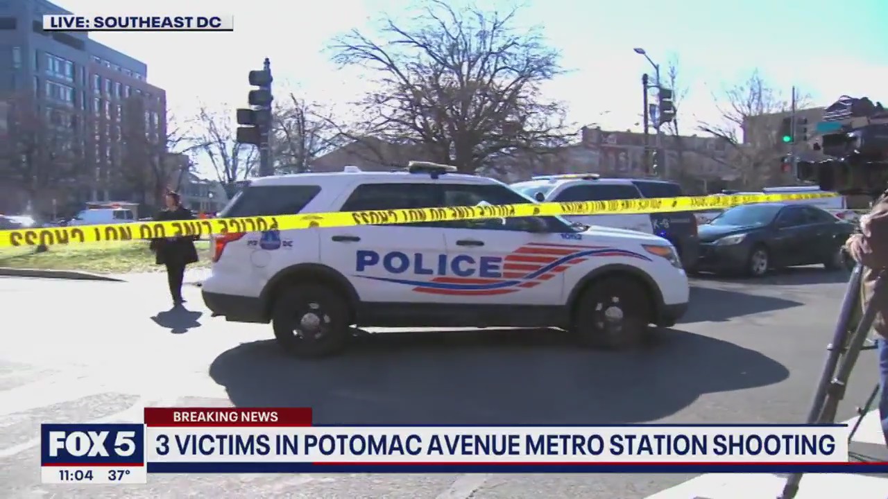 1 dead, 2 injured in triple shooting at Potomac Avenue Metro station in DC: officials