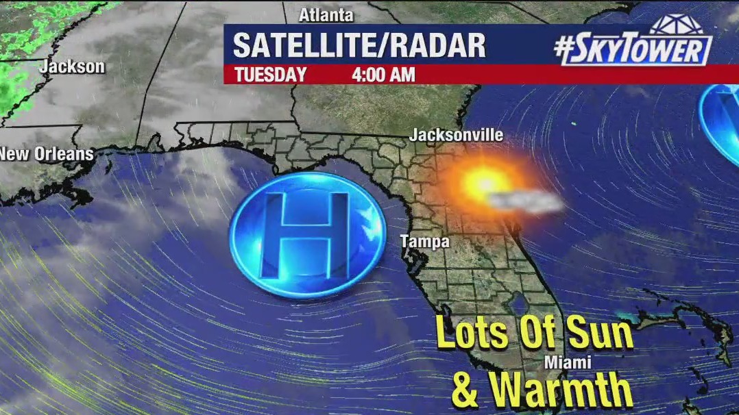 Tampa weather | rising humidity meets warm temps