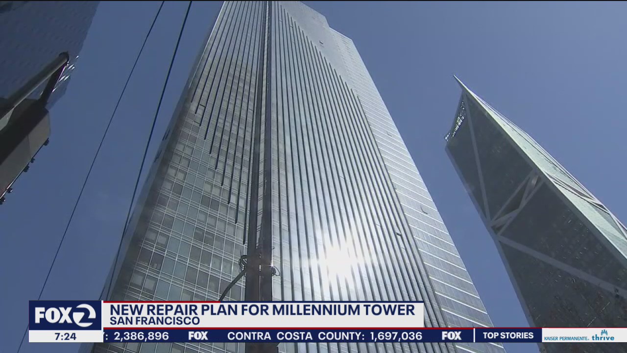 New attempt aims to fix sinking Millennium Tower
