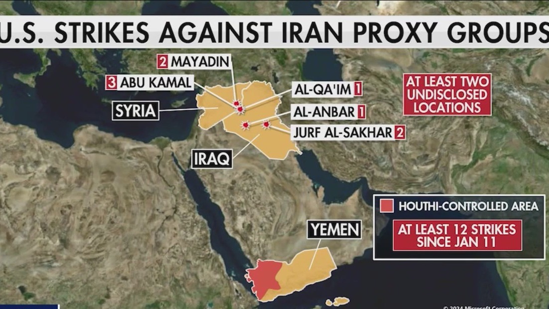US hits hard at militias in Iraq and Syria