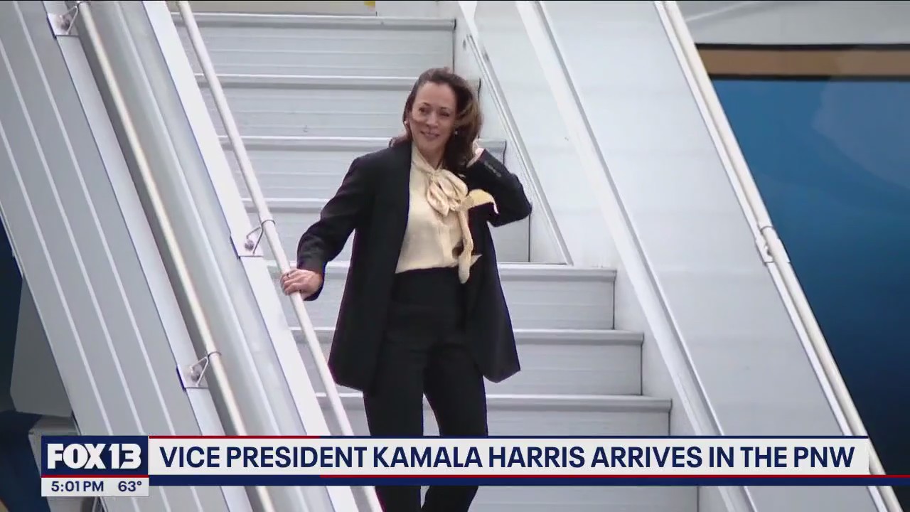 Vice President Kamala Harris visits Seattle