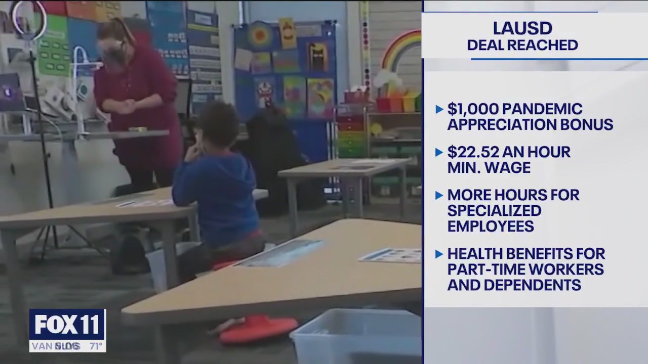 LAUSD union workers to vote on deal