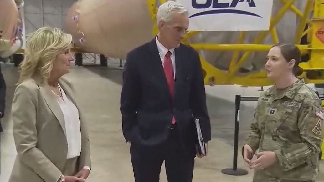 First Lady visits Patrick Space Force Base