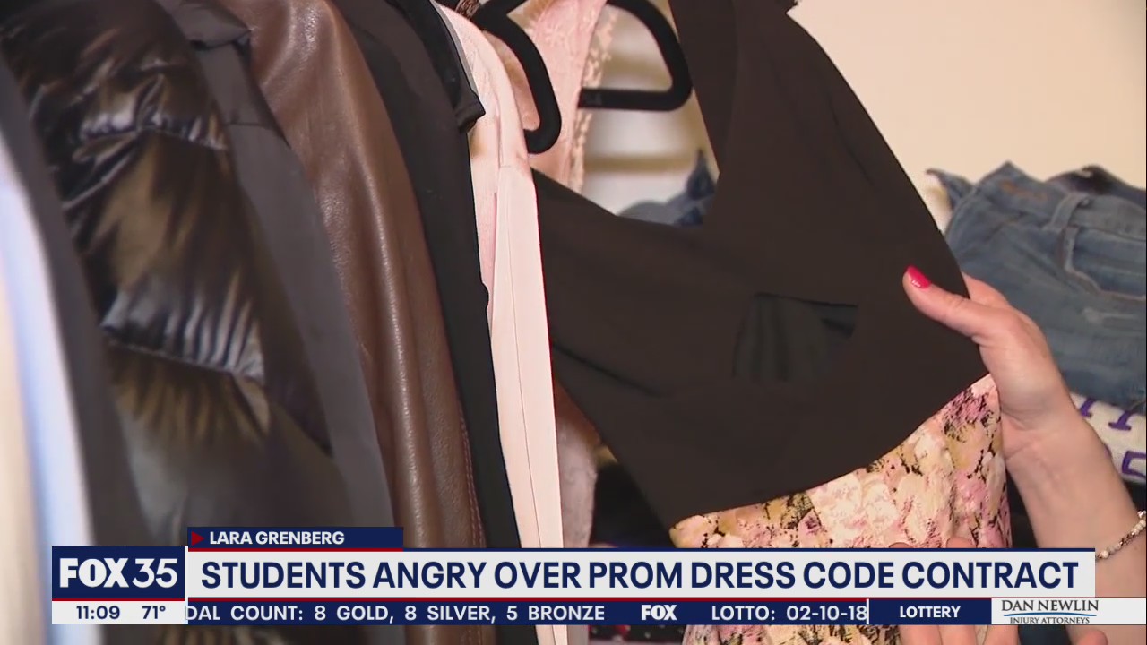 Evans High School requiring dress code contract for upcoming formal