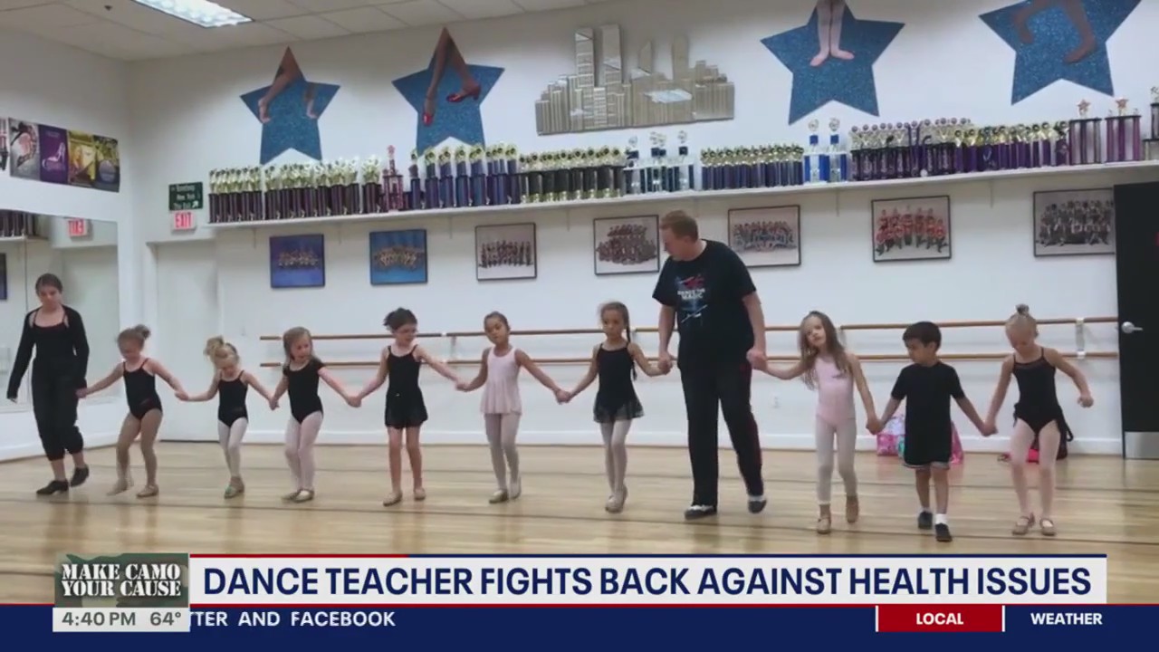 Dance teacher fights back against health issues