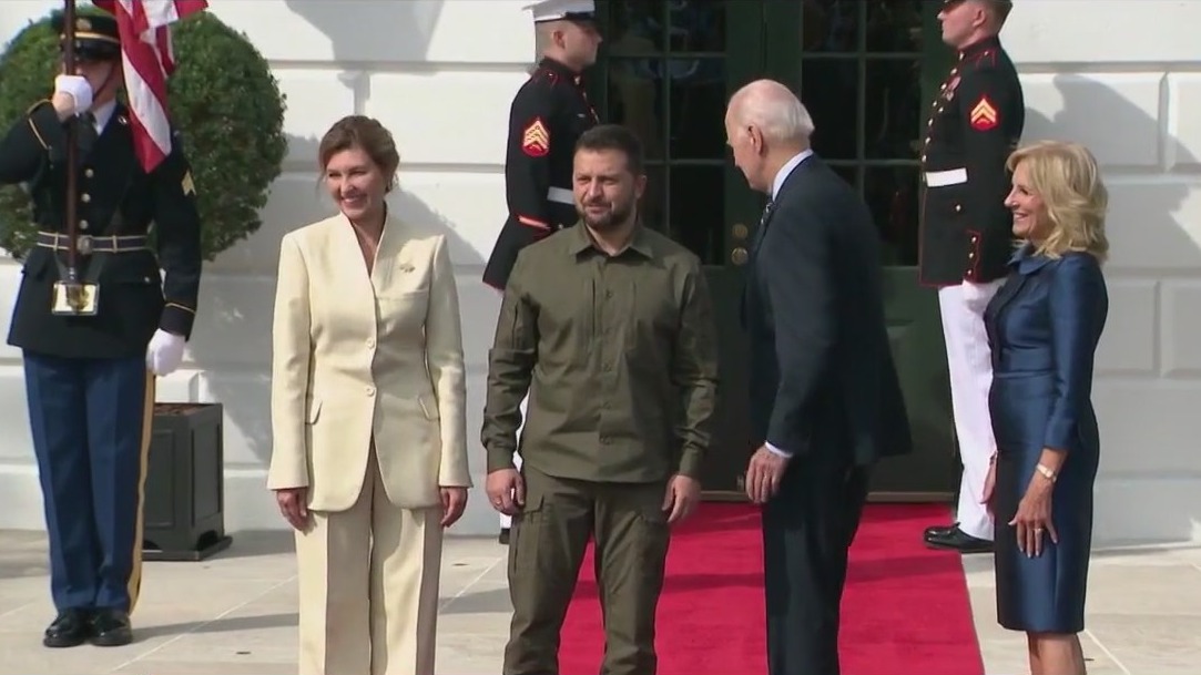 President Zelenskyy visits Biden at White House