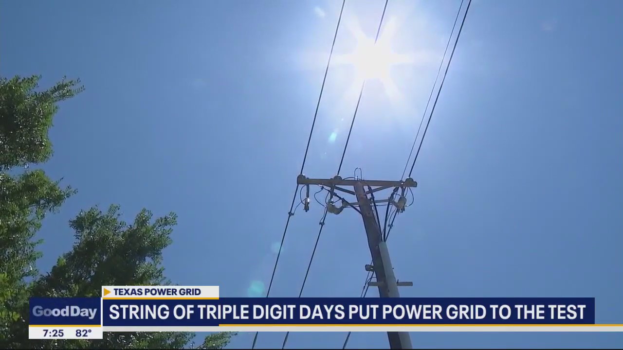 String of triple-digit days to test Texas power grid