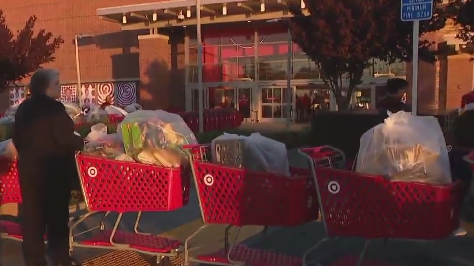 Christmas shopping spree for children in the Tenderloin