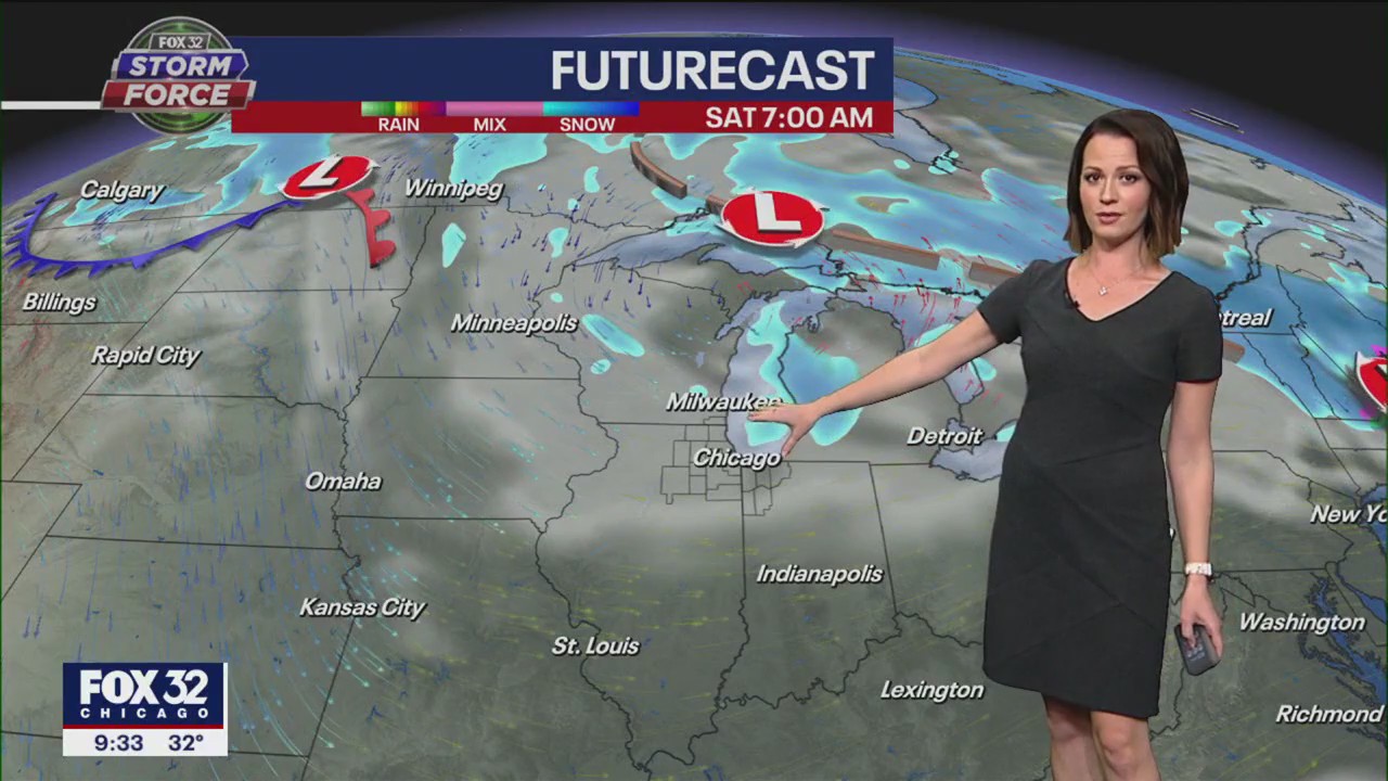 Chicago weather: Flurries in the forecast