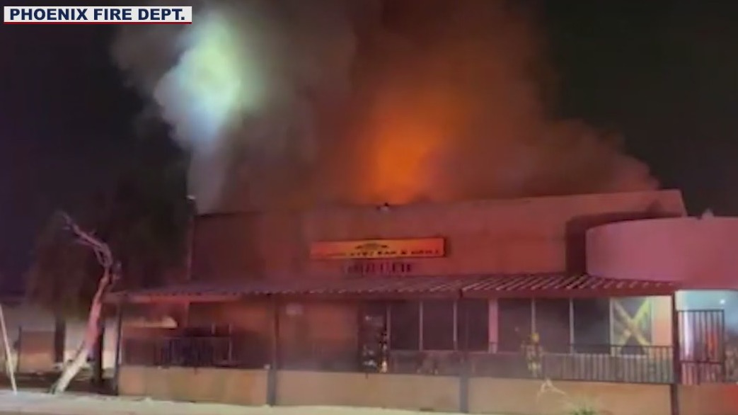 Strip mall fire damages three shops