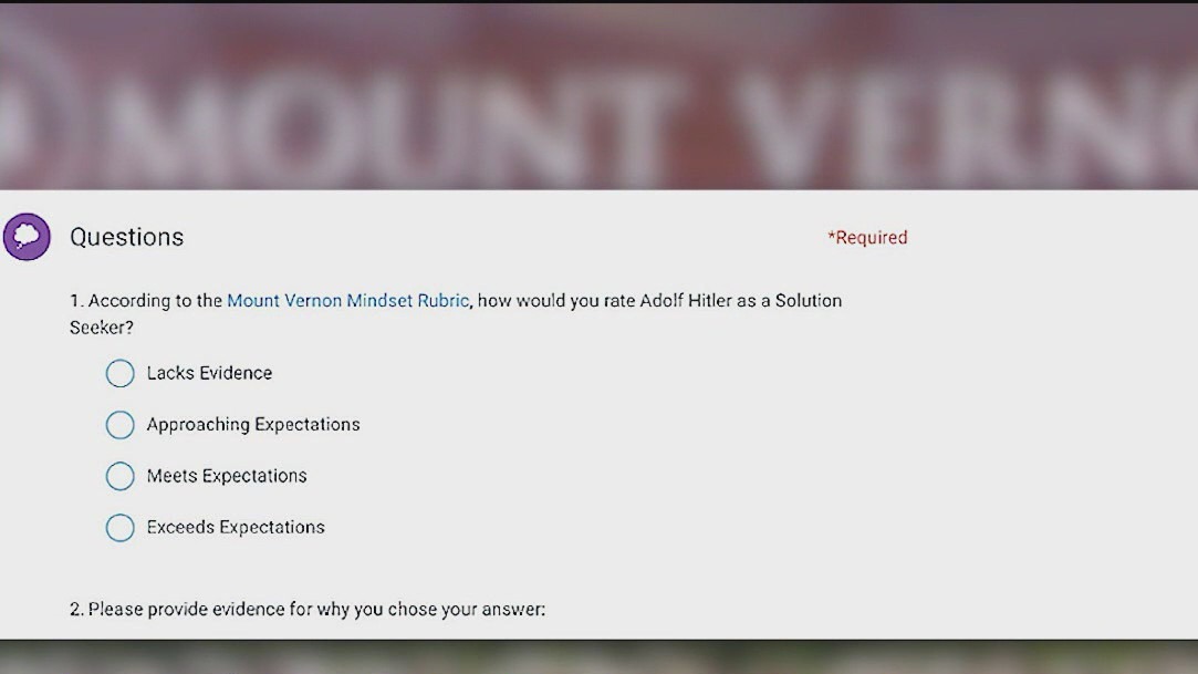 Hitler-themed assignment sparks controversy