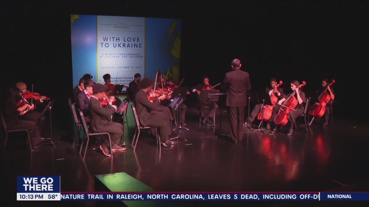 Local school hosts benefit concert for Ukrainian students who settled in Philadelphia