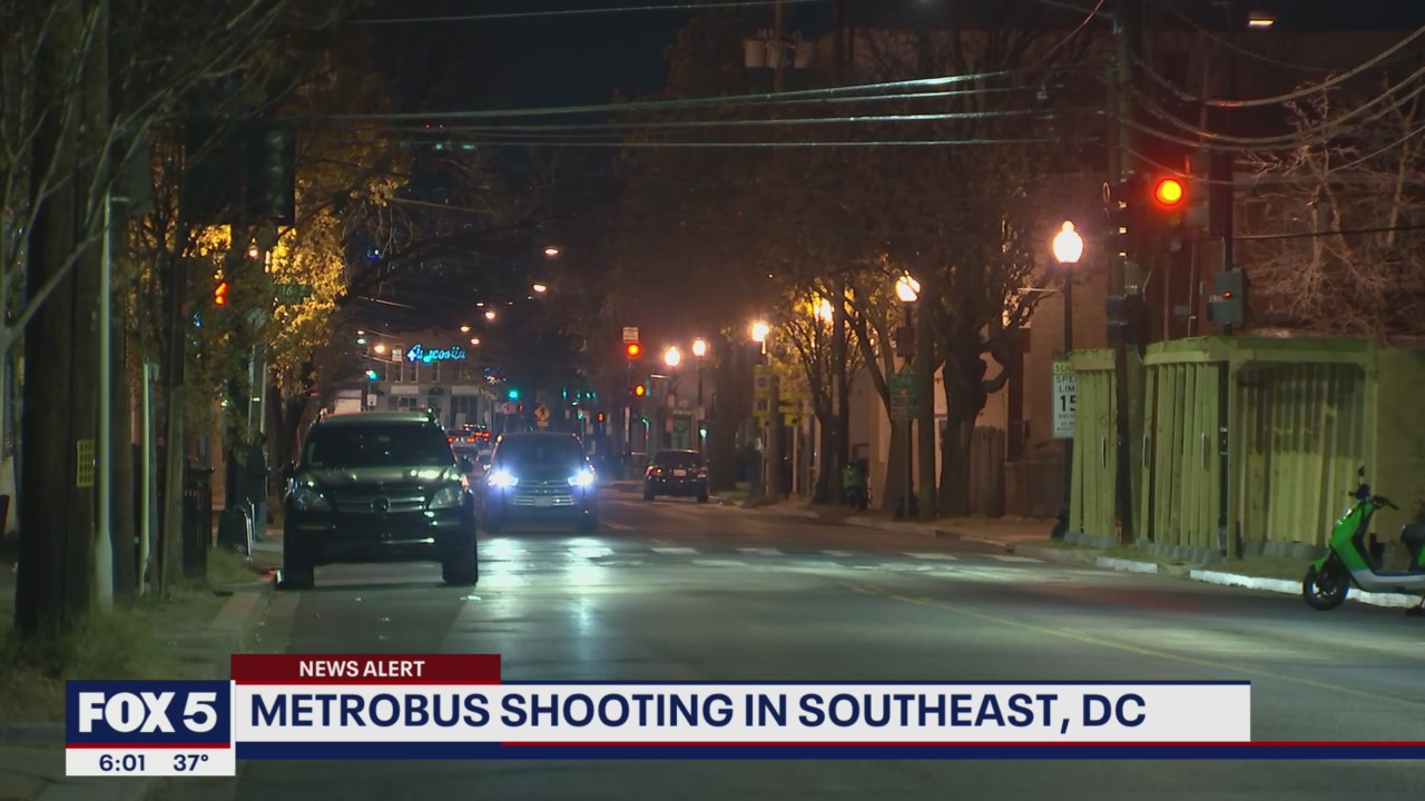 Metrobus rider, exiting passenger exchange gunfire in Southeast DC