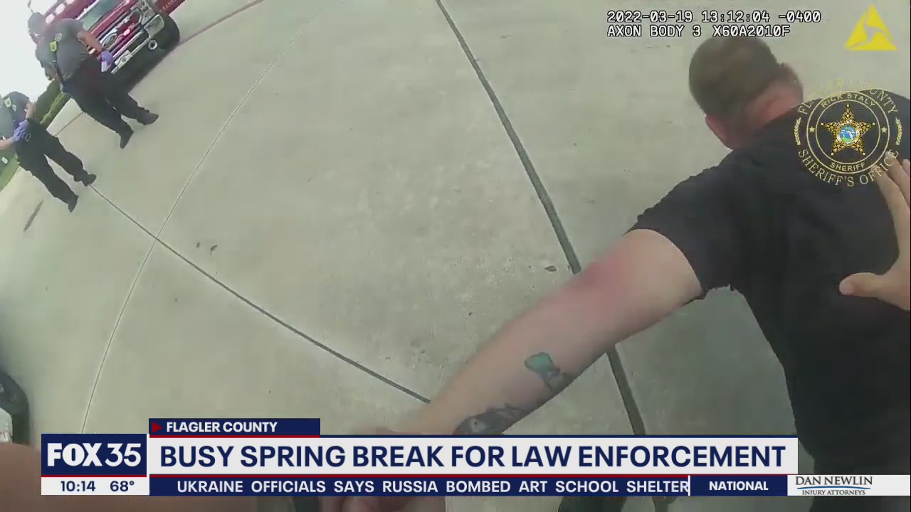 Busy Spring Break for law enforcement