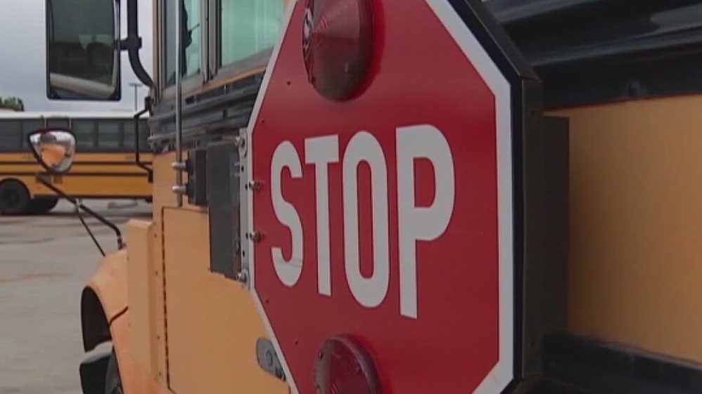 When do you have to stop for a school bus in Florida?