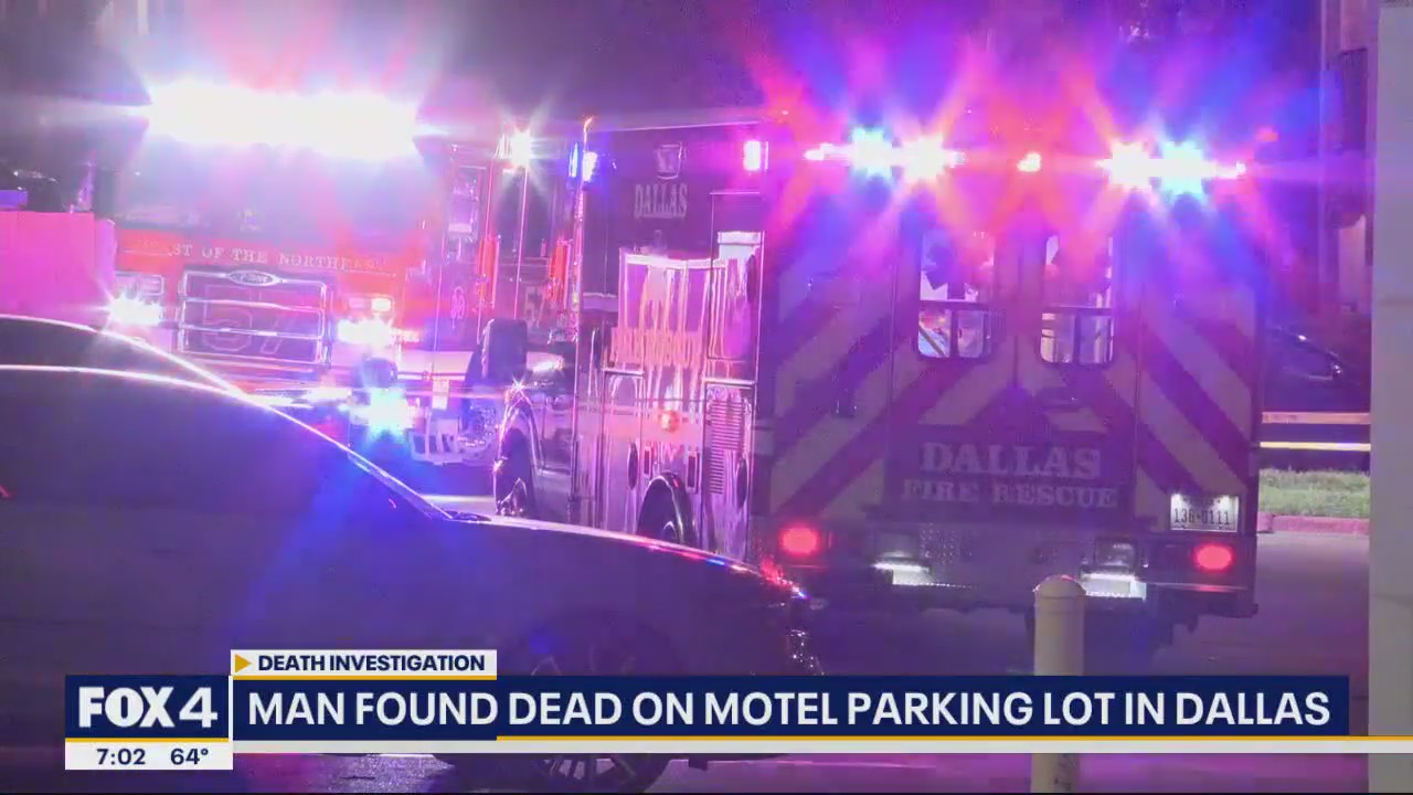 Man found dead in motel parking lot in Dallas