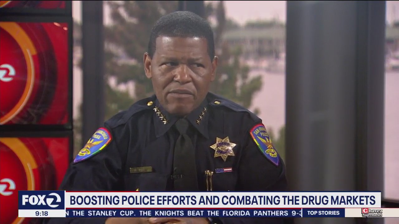 San Francisco police chief tries to combat drug markets