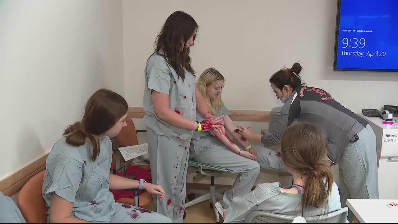 Mock mass casualty training held at Children's Hospital of Michigan