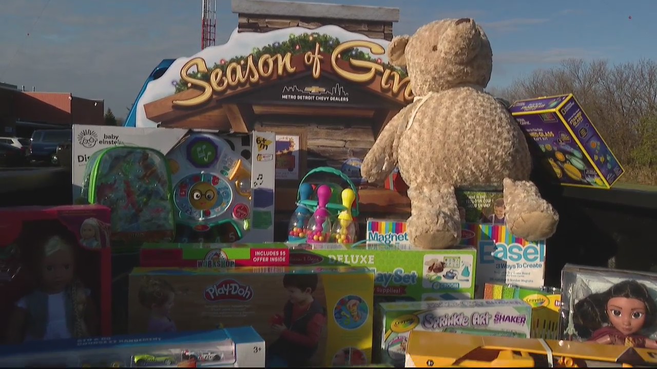 Bottomless Toy Chest, Metro Detroit Chevy Dealers help children with cancer this holiday season