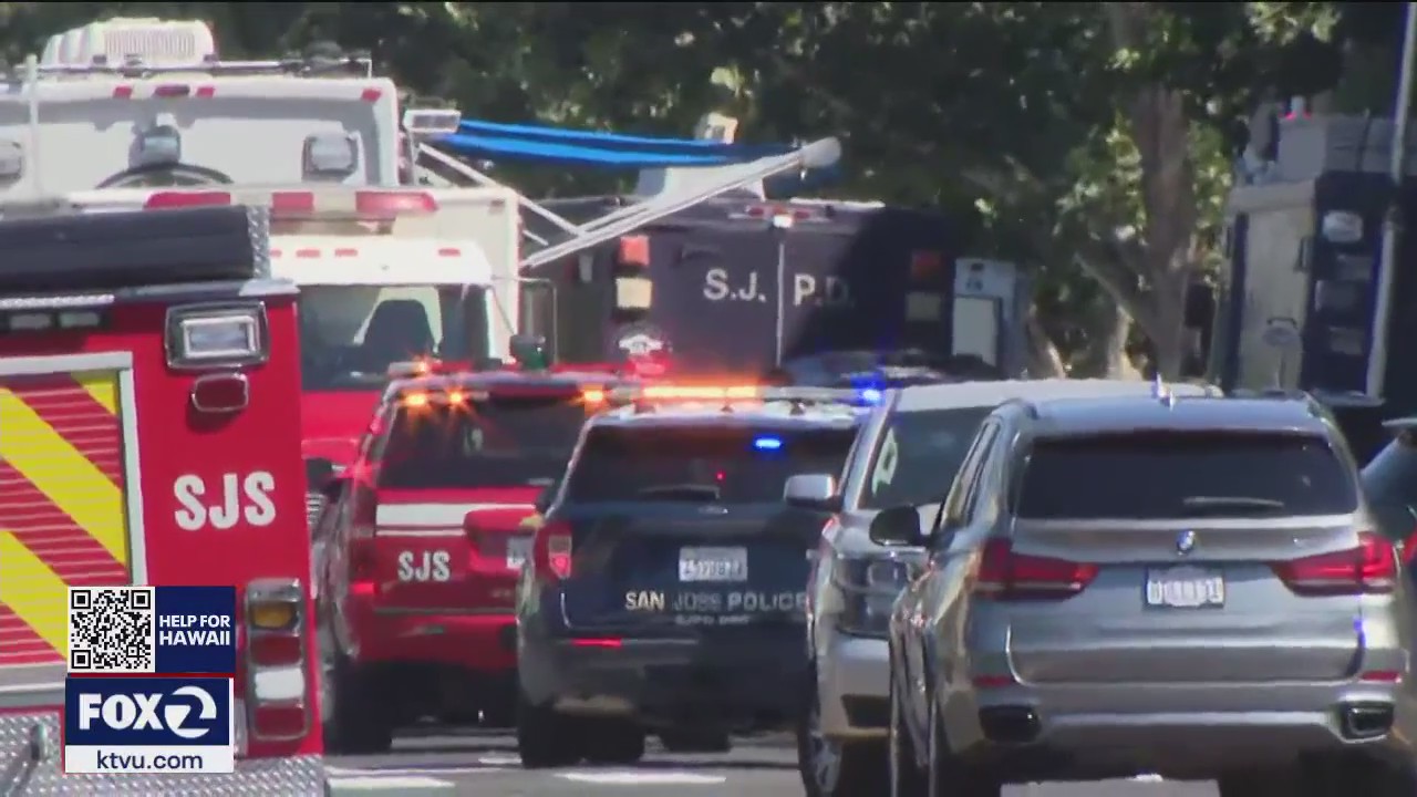 San Jose officer shot during 'ambush' while responding to disturbance call