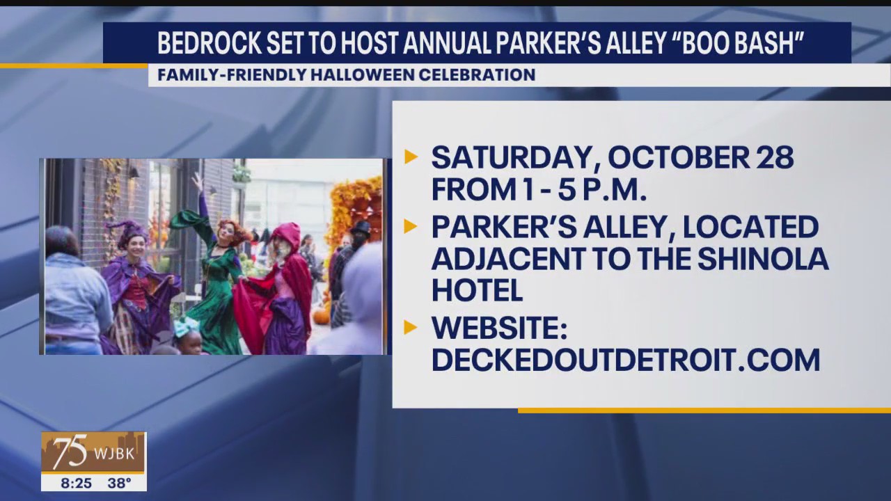 Bedrock Set to Host Annual Parker’s Alley “Boo Bash,” a Family-Friendly Halloween Celebration in Downtown Detroit