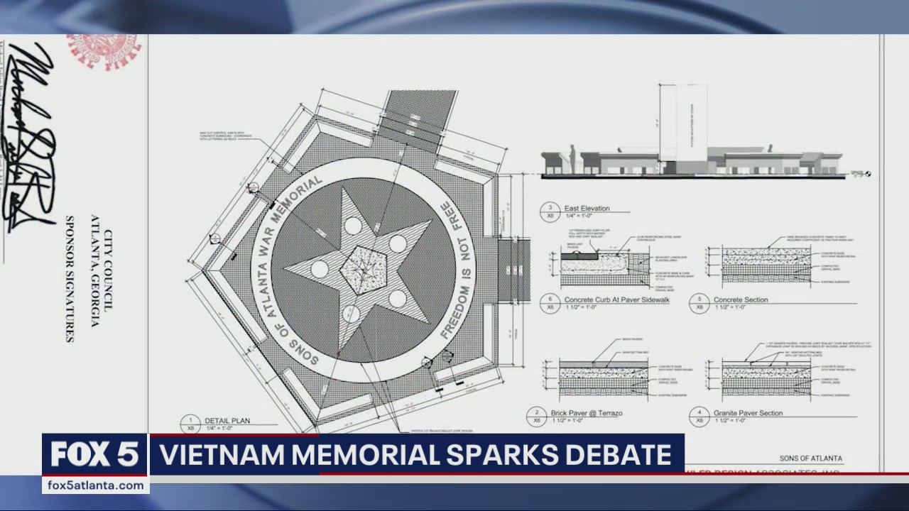 Vietnam memorial proposed in Atlanta park sparks debate