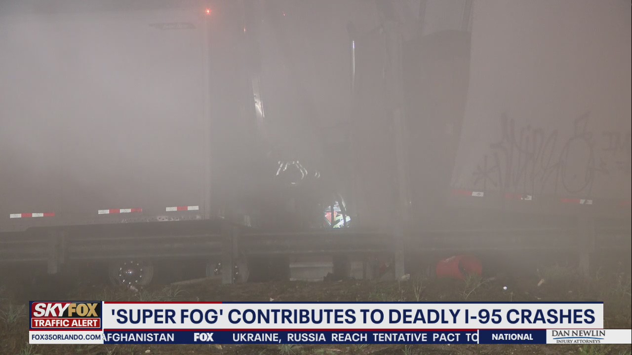'Super fog': What to do if you get caught in it