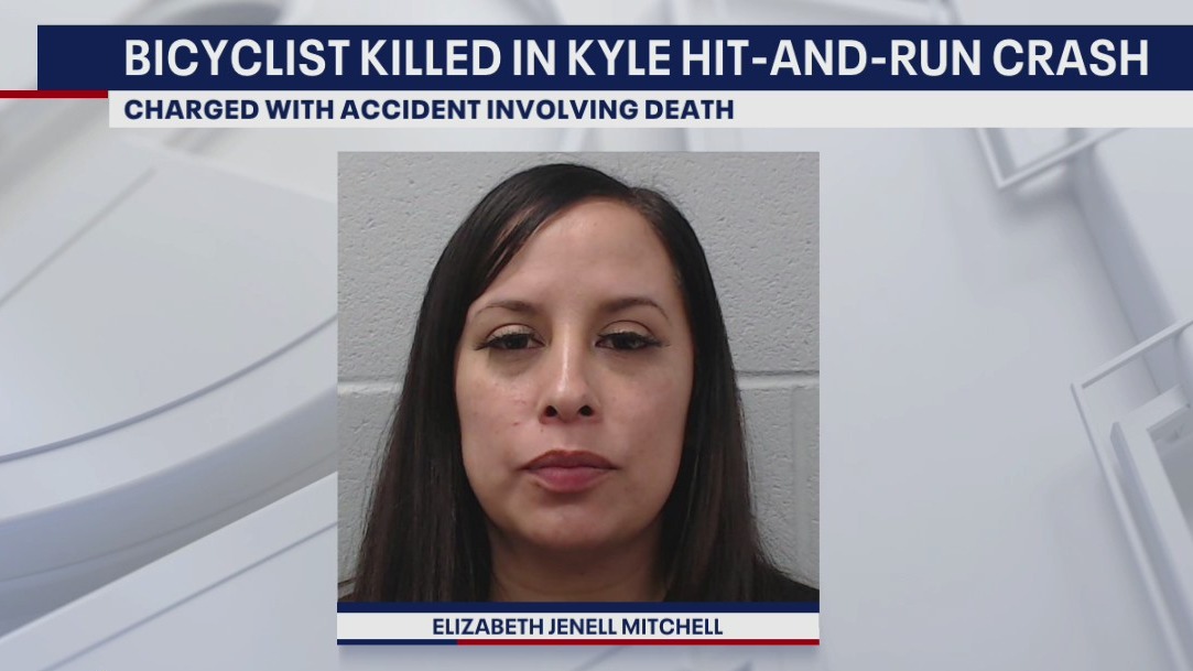 Woman arrested for killing bicyclist in deadly hit-and-run in Kyle