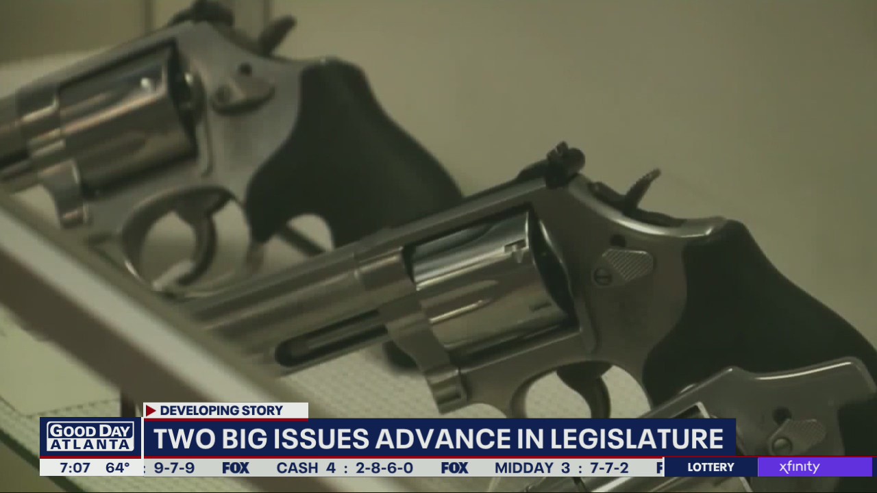 Two big issues advance in Georgia Legislature