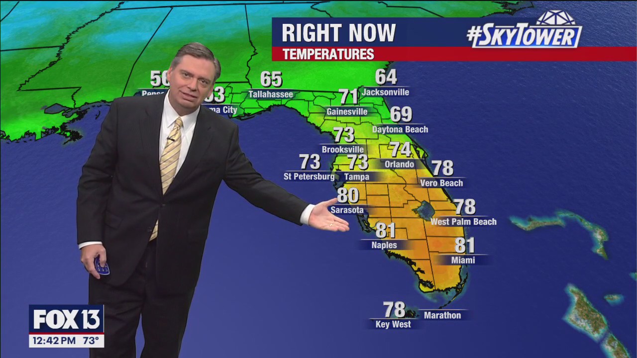 Tampa Weather | Fog lingering into evening