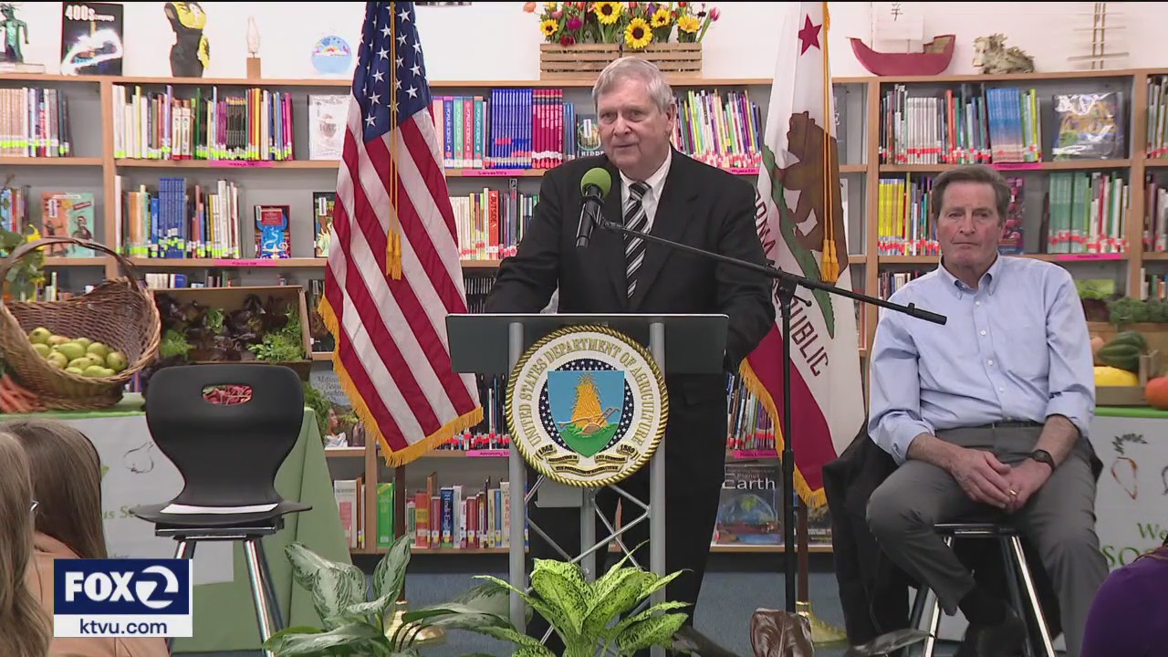 U.S. Ag secretary praises California school meal programs