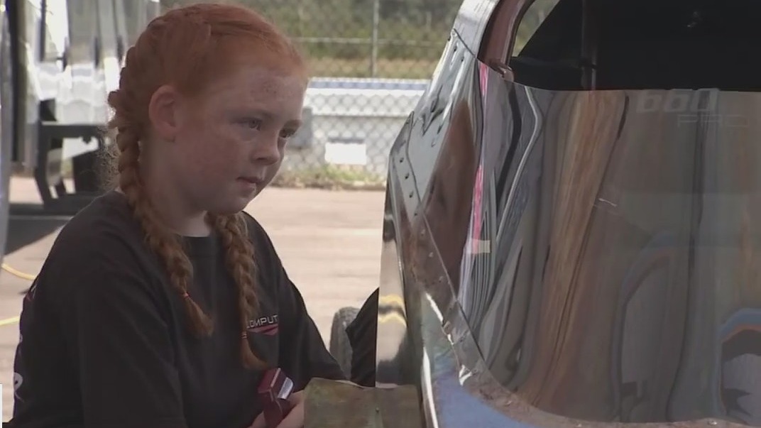 Bradenton 9 year old races to win