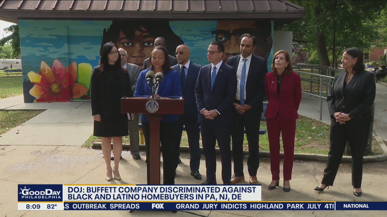 Mortgage company discriminated against Black, latino homebuyers in the Delaware Valley, DOJ says