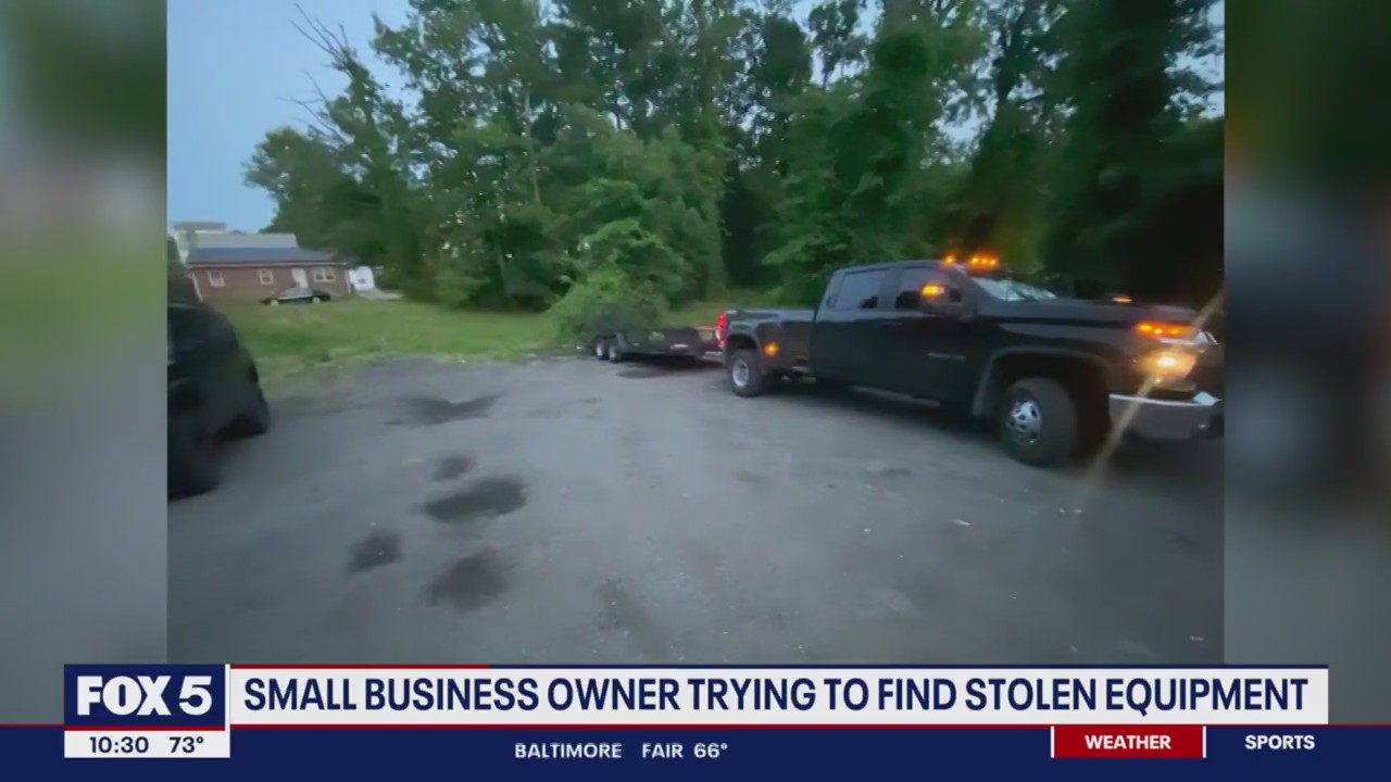 Fort Washington landscaping business owner trying to find stolen equipment