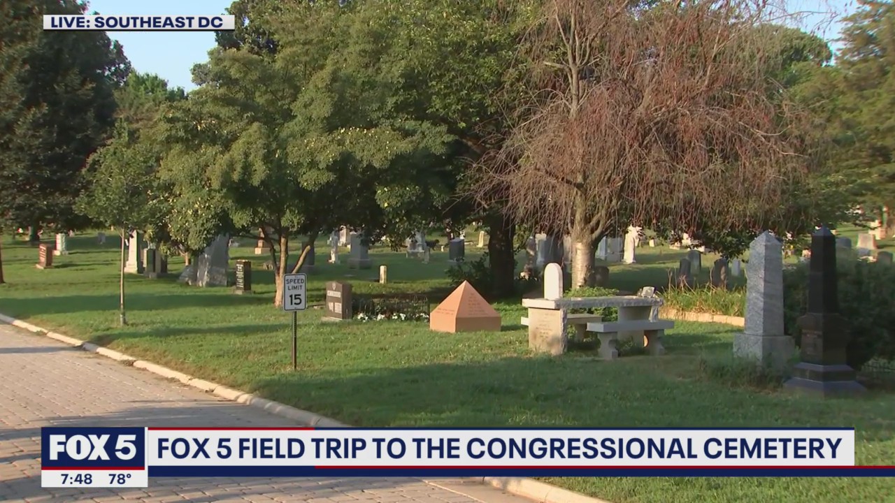 FOX 5 FIELD TRIP: DC's Congressional Cemetery
