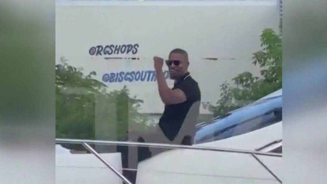 Jamie Foxx spotted since hospitalization