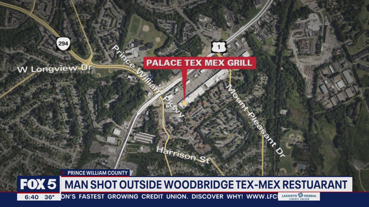 Man wounded in shooting in parking lot of Woodbridge Tex-Mex restaurant