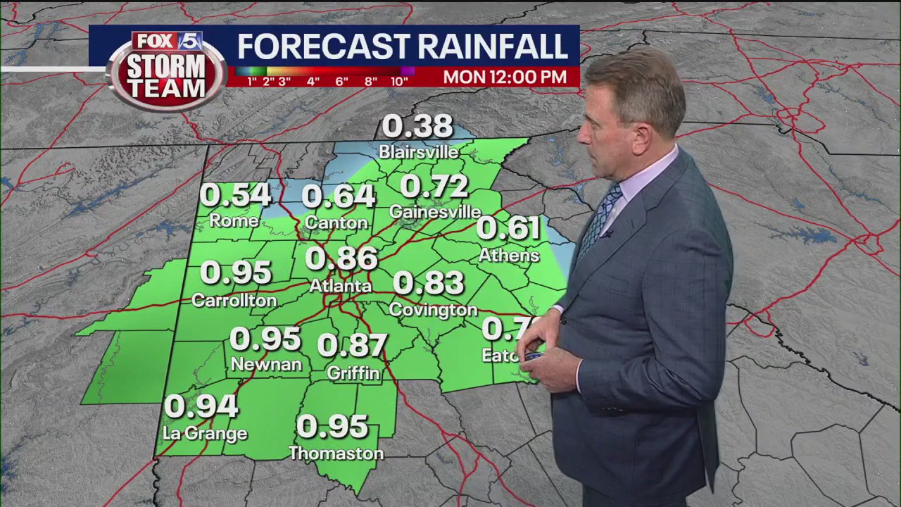 Wednesday evening forecast
