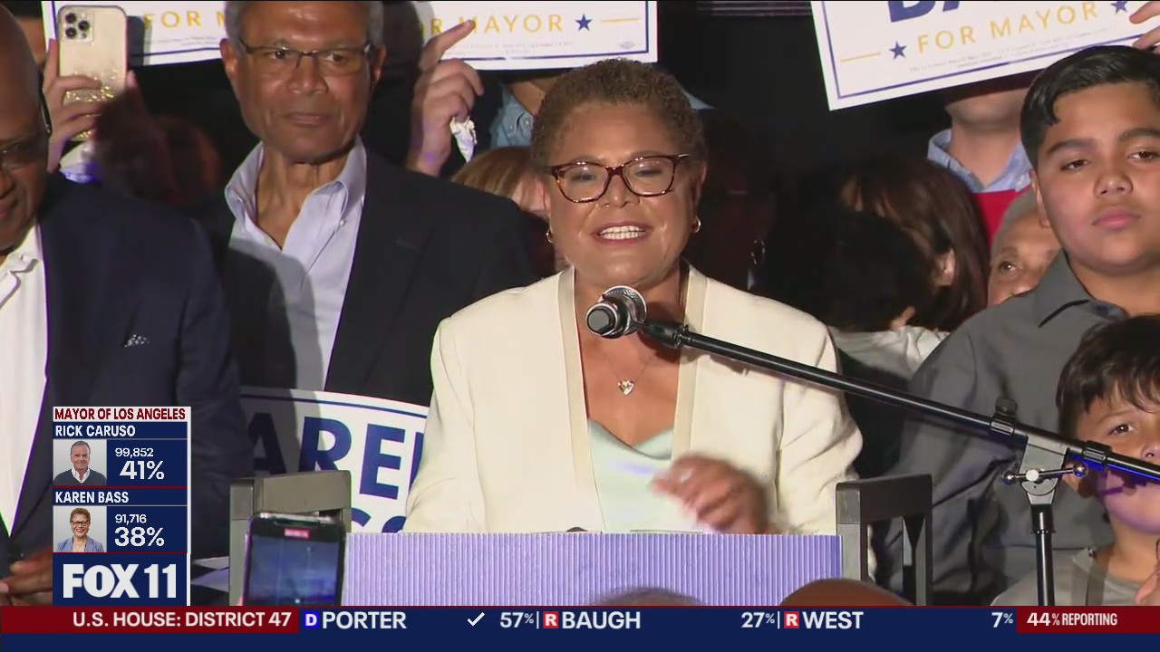 Karen Bass vows to fight for the soul of LA