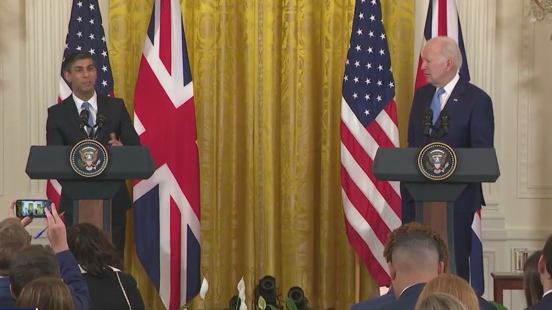 British PM visits Biden