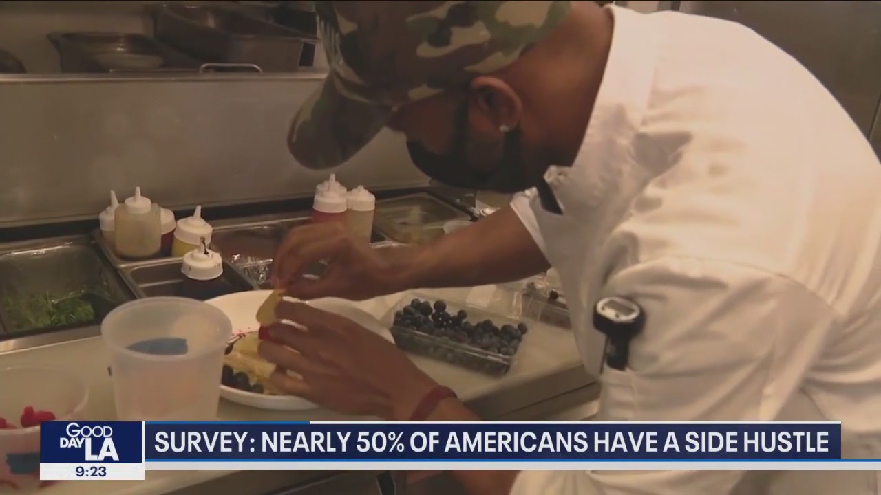 Nearly 50% of Americans have a side hustle, survey finds