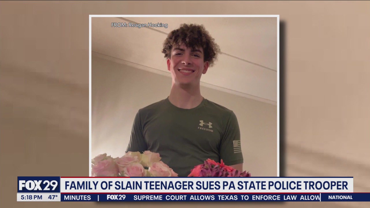 Family of slain teen Anthony Allegrini Jr. sues PA State Police Trooper