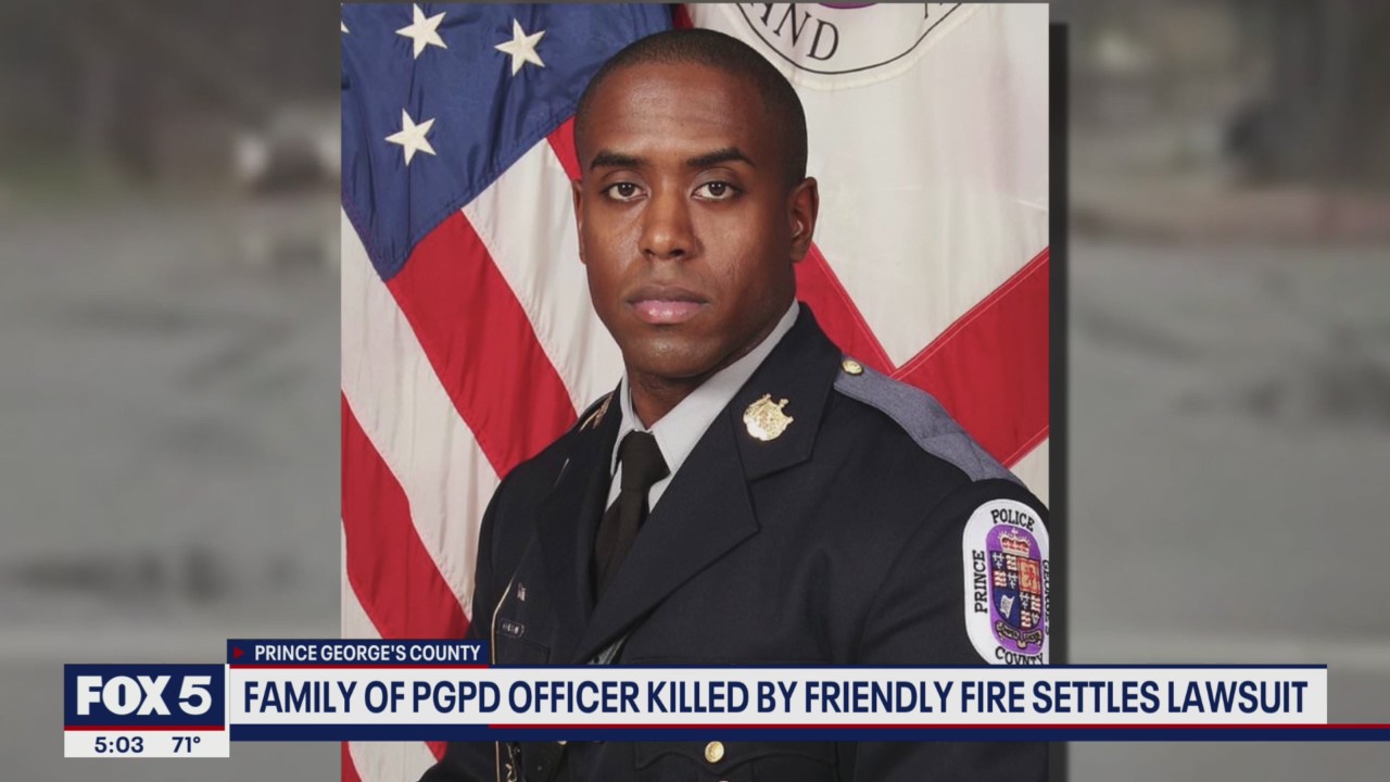 Family of police officer killed during 2016 gunfight reaches settlement with Prince George’s County