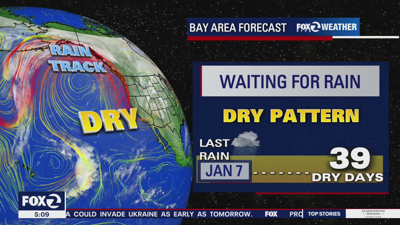 Dry pattern: No rain