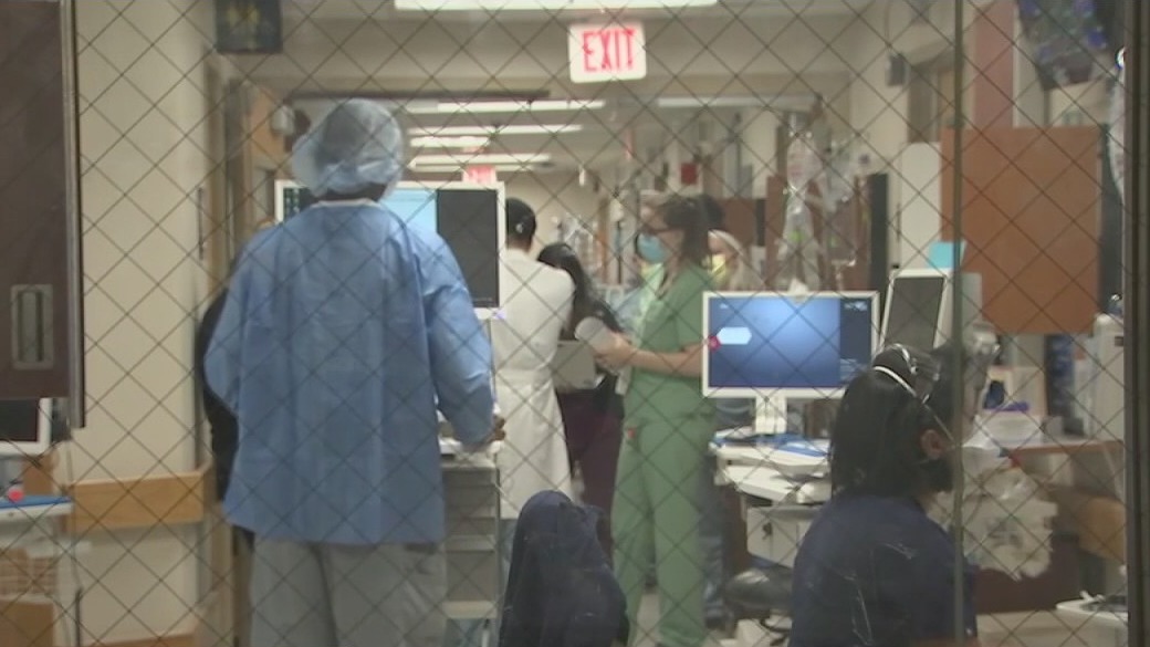 Inside the infectious disease unit at TGH