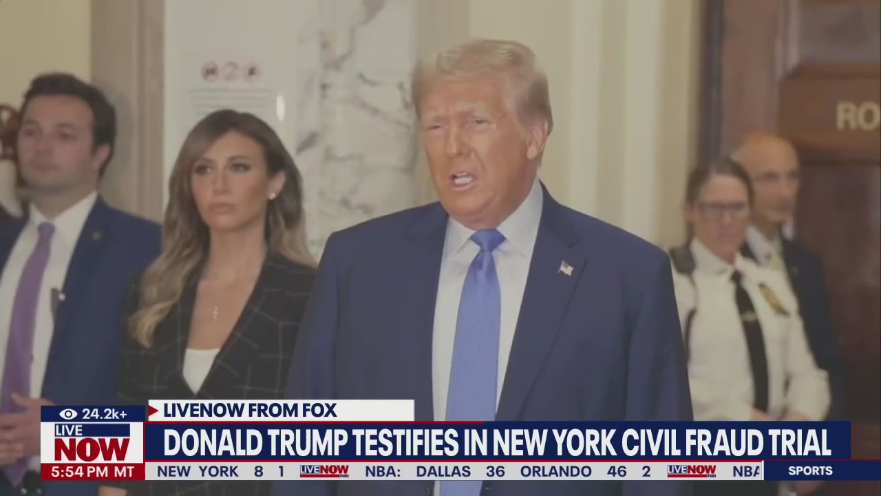 Trump grilled under oath in NY civil fraud trial