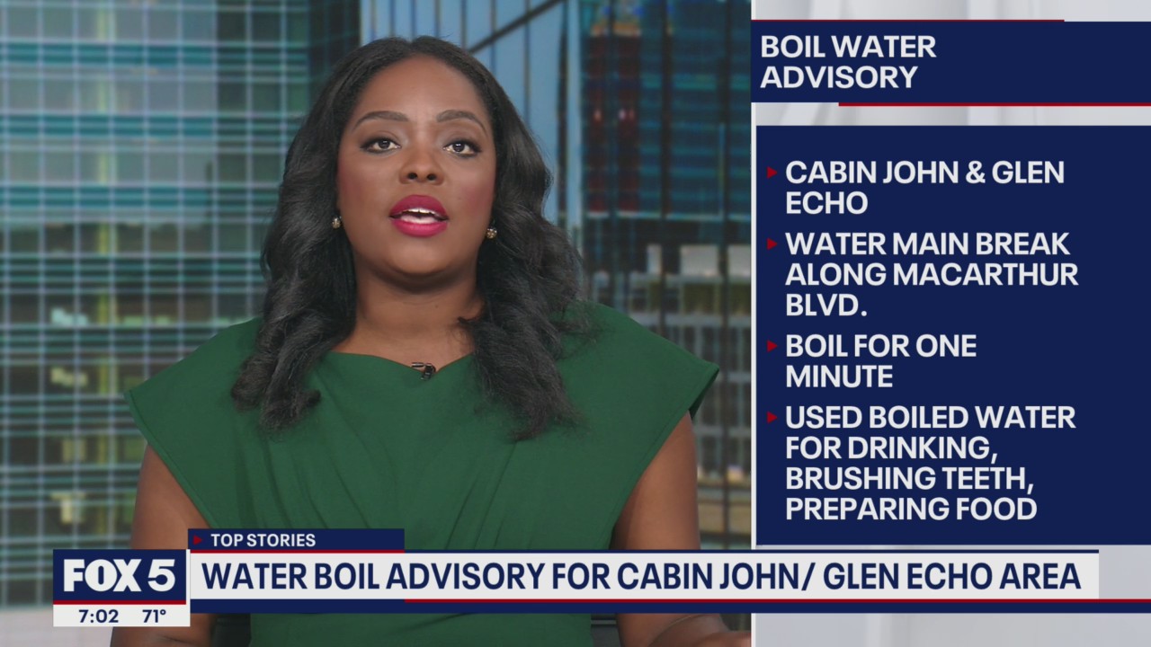 Boil Water Advisory issued for parts of Montgomery County following water main break
